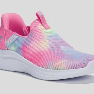 🛑SOLD🛑 S Sport by Skechers Kids Step-Ins Sneakers Baily New Tie-Dye Pink Sz 2